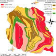 Tectonic map